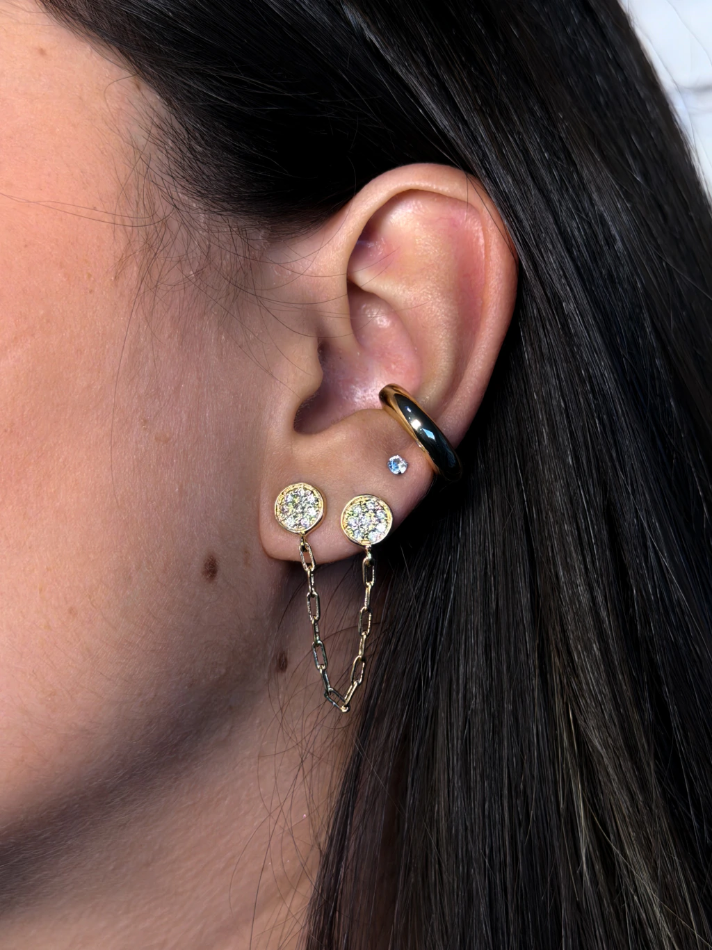 Ear Chain Ouro 18k