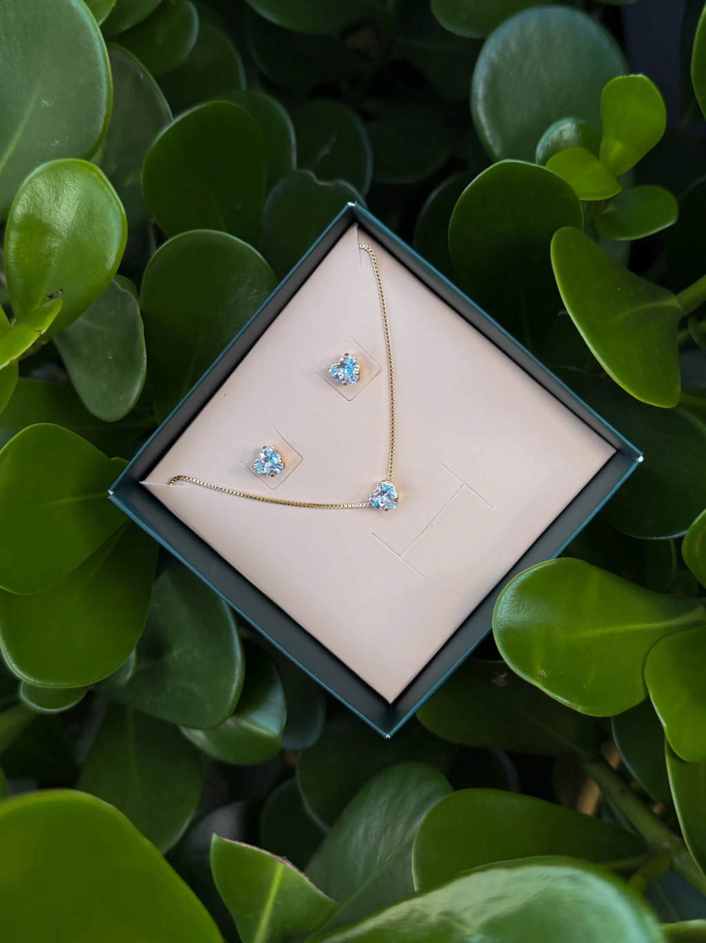 Conjunto Coração Zircônia